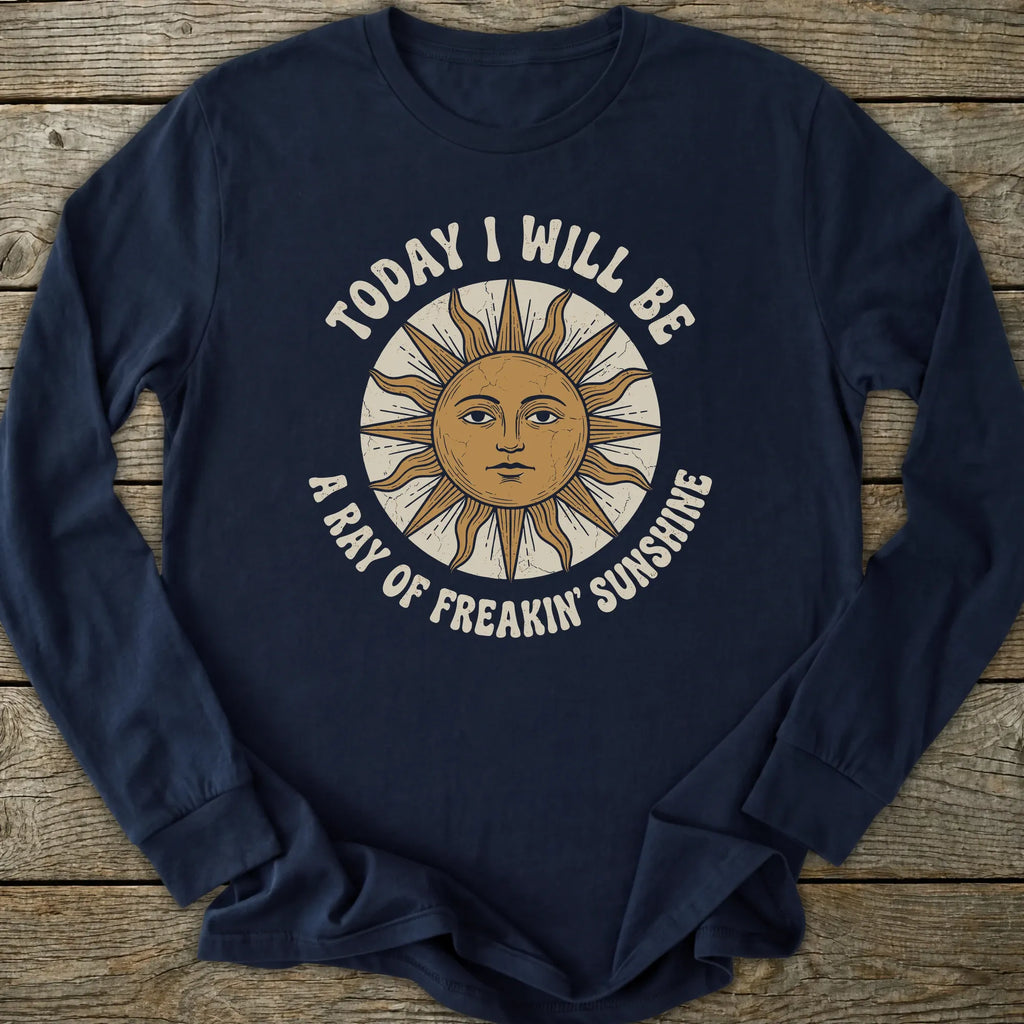 Printify Long-sleeve Ray of Sunshine Long Sleeve T-Shirt