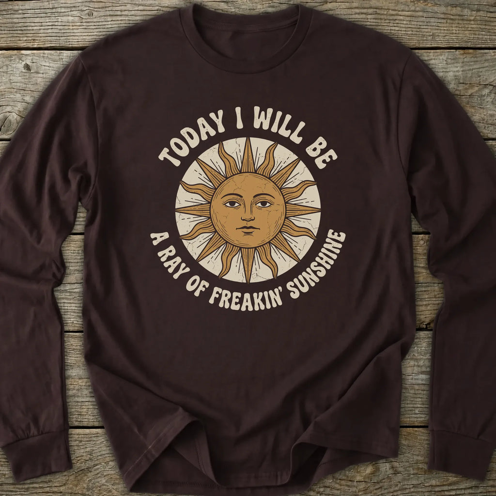 Printify Long-sleeve Ray of Sunshine Long Sleeve T-Shirt