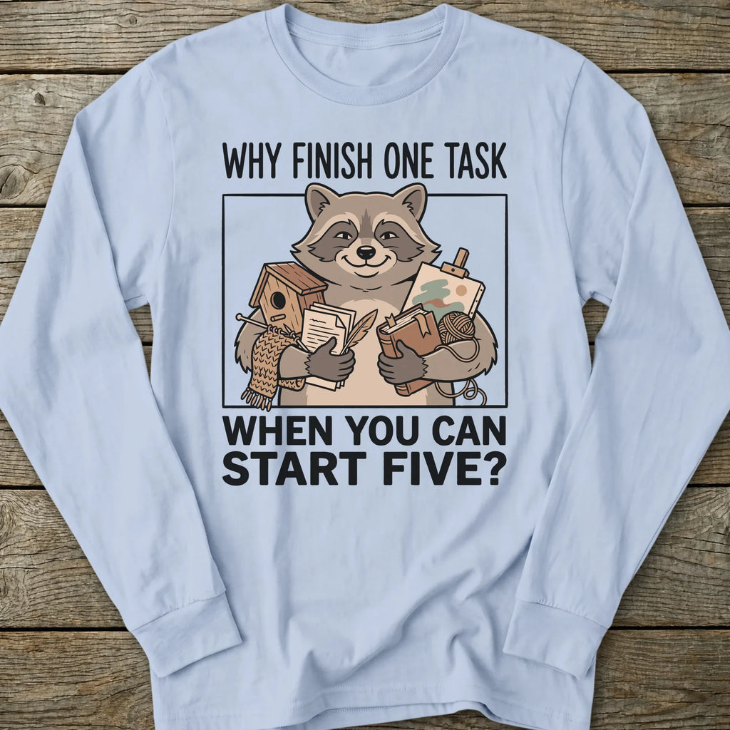 Printify Long-sleeve Start Five Long Sleeve T-Shirt