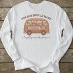 Printify Long-sleeve Struggle Bus Long Sleeve T-Shirt