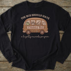 Printify Long-sleeve Struggle Bus Long Sleeve T-Shirt