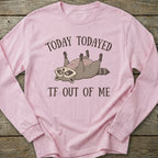 Printify Long-sleeve Todayed TF Out Long Sleeve T-Shirt