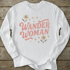 Printify Long-sleeve Wander Woman Retro Long Sleeve T-Shirt