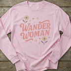 Printify Long-sleeve Wander Woman Retro Long Sleeve T-Shirt