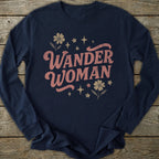 Printify Long-sleeve Wander Woman Retro Long Sleeve T-Shirt