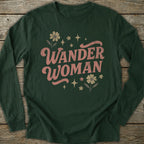 Printify Long-sleeve Wander Woman Retro Long Sleeve T-Shirt