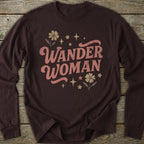 Printify Long-sleeve Wander Woman Retro Long Sleeve T-Shirt