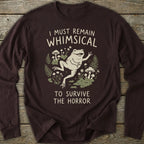 Printify Long-sleeve Whimsical Frog Long Sleeve T-Shirt
