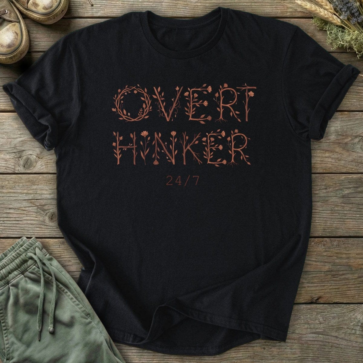 Printify T-Shirt 24/7 Overthinker T-Shirt