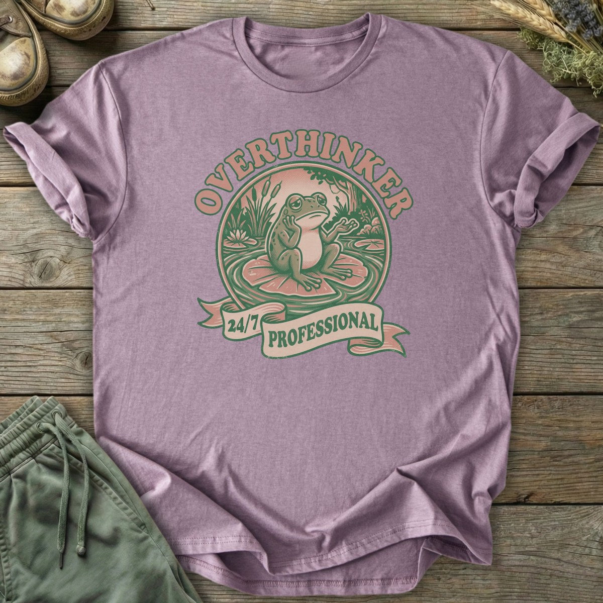 24/7 Professional T-Shirt – Stepping Green