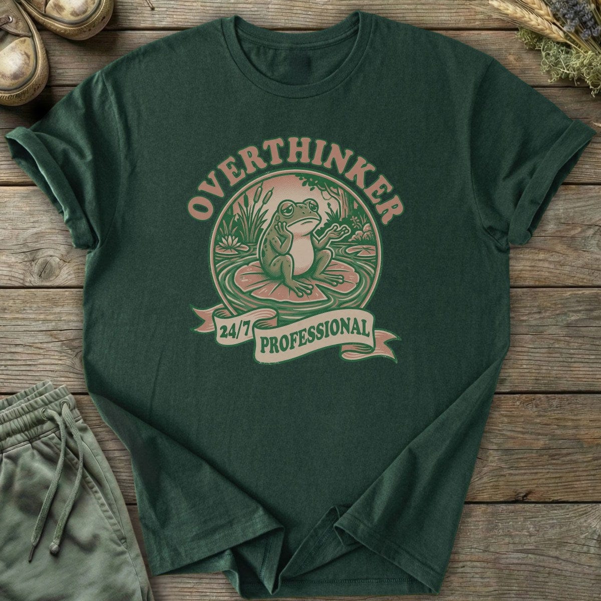 Printify T-Shirt 24/7 Professional T-Shirt