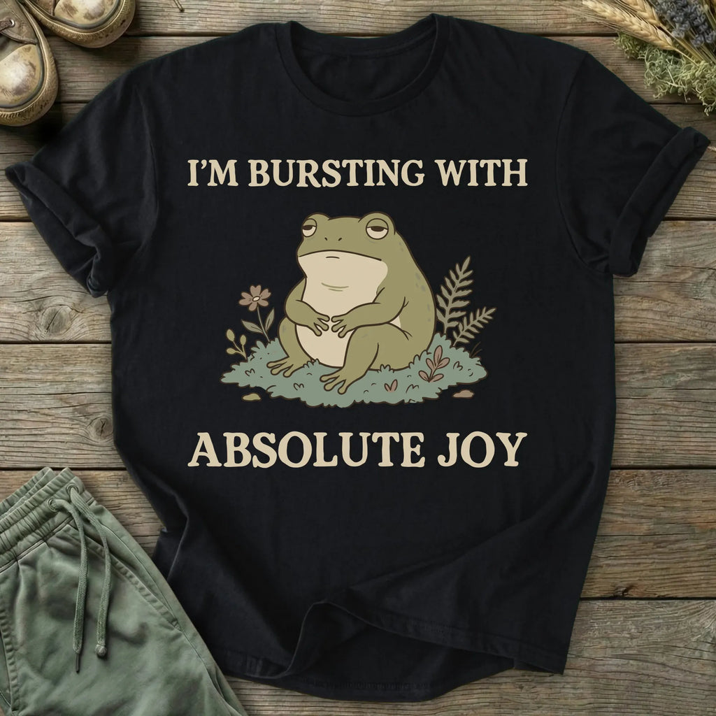 Printify T-Shirt Absolute Joy Frog T-Shirt