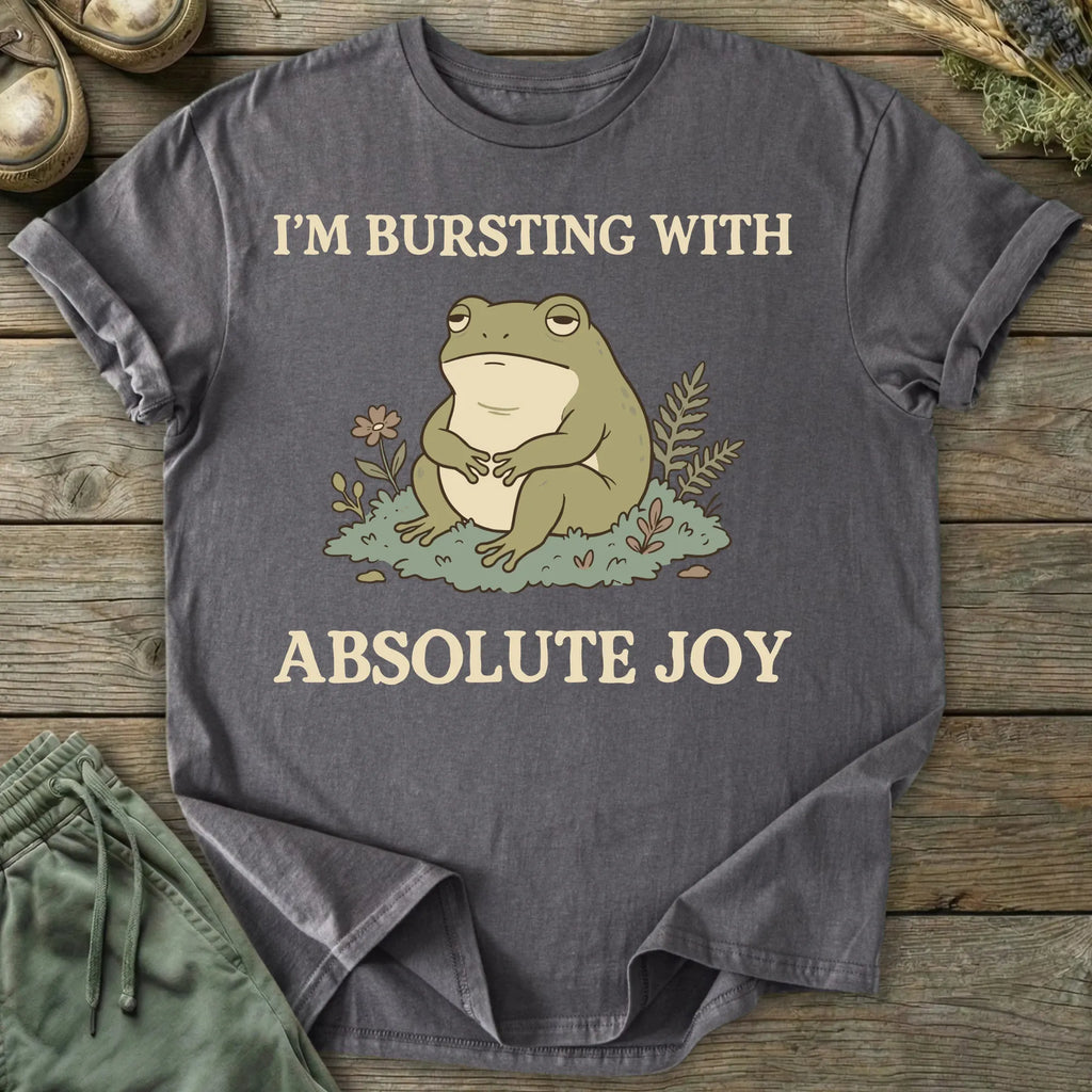 Printify T-Shirt Absolute Joy Frog T-Shirt