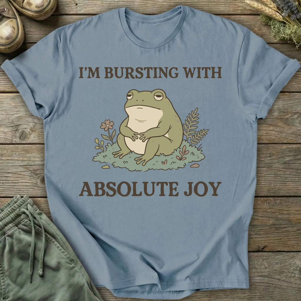 Printify T-Shirt Absolute Joy Frog T-Shirt