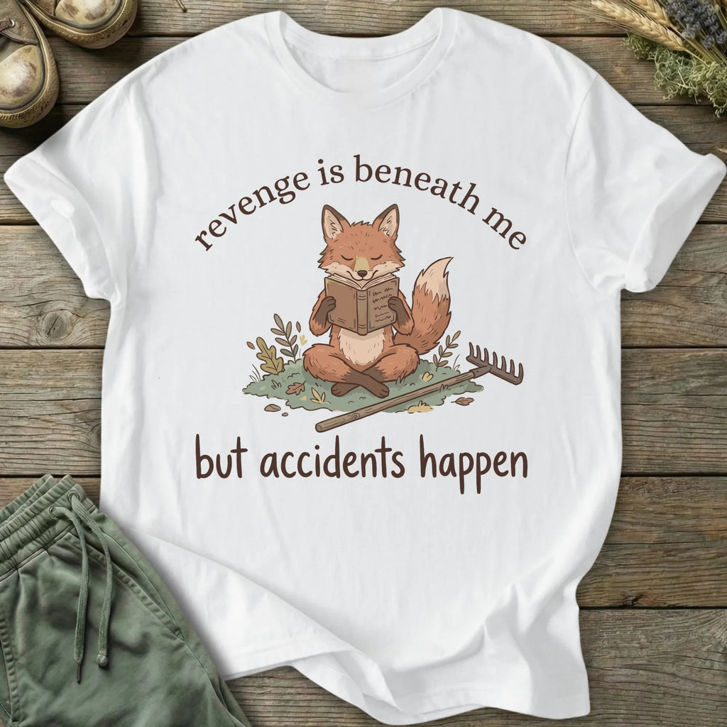 Printify T-Shirt Accidents Happen T-Shirt