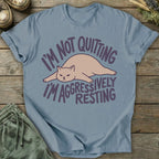 Printify T-Shirt Aggressively Resting T-Shirt