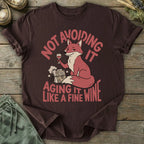 Printify T-Shirt Aging It Like Fine Wine T-Shirt
