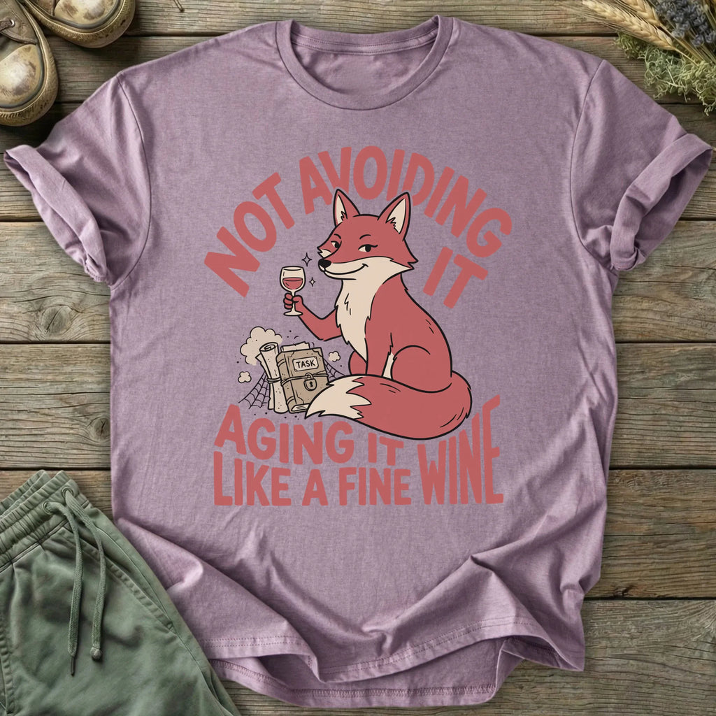 Printify T-Shirt Aging It Like Fine Wine T-Shirt