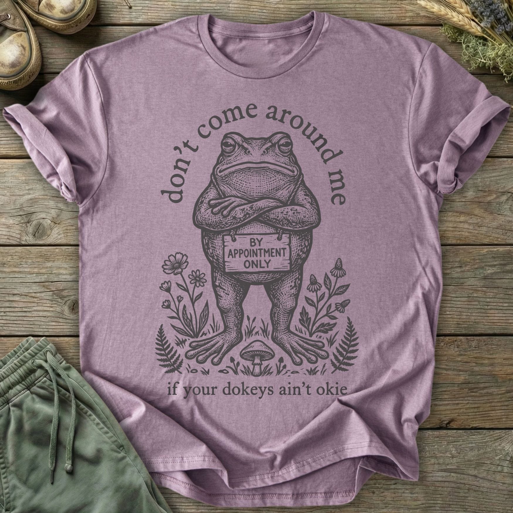 Printify T-Shirt Ain't Okie T-Shirt