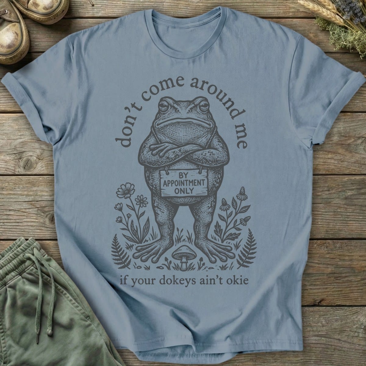 Printify T-Shirt Ain't Okie T-Shirt