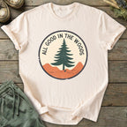 Printify T-Shirt All Good Badge T-Shirt