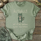 Printify T-Shirt All Systems Nervous T-Shirt