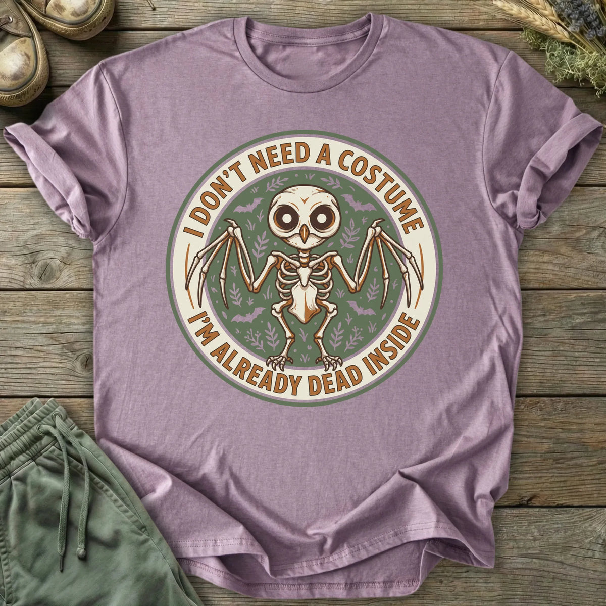 Printify T-Shirt Already Dead Inside T-Shirt