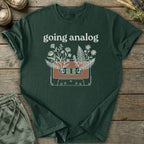 Printify T-Shirt Analog Cassette T-Shirt