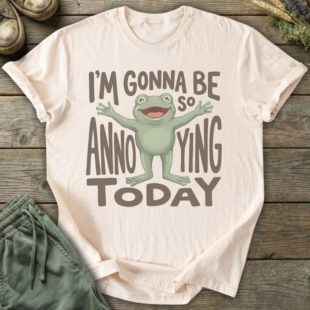 Printify T-Shirt Annoying Frog T-Shirt