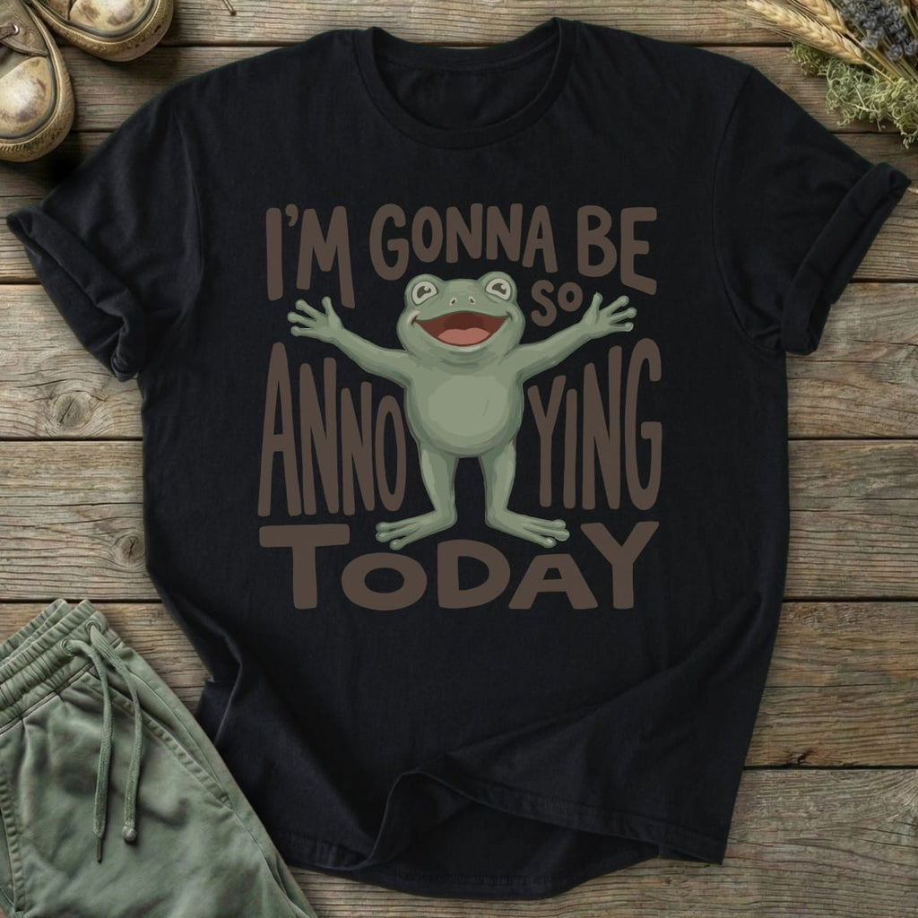 Printify T-Shirt Annoying Frog T-Shirt