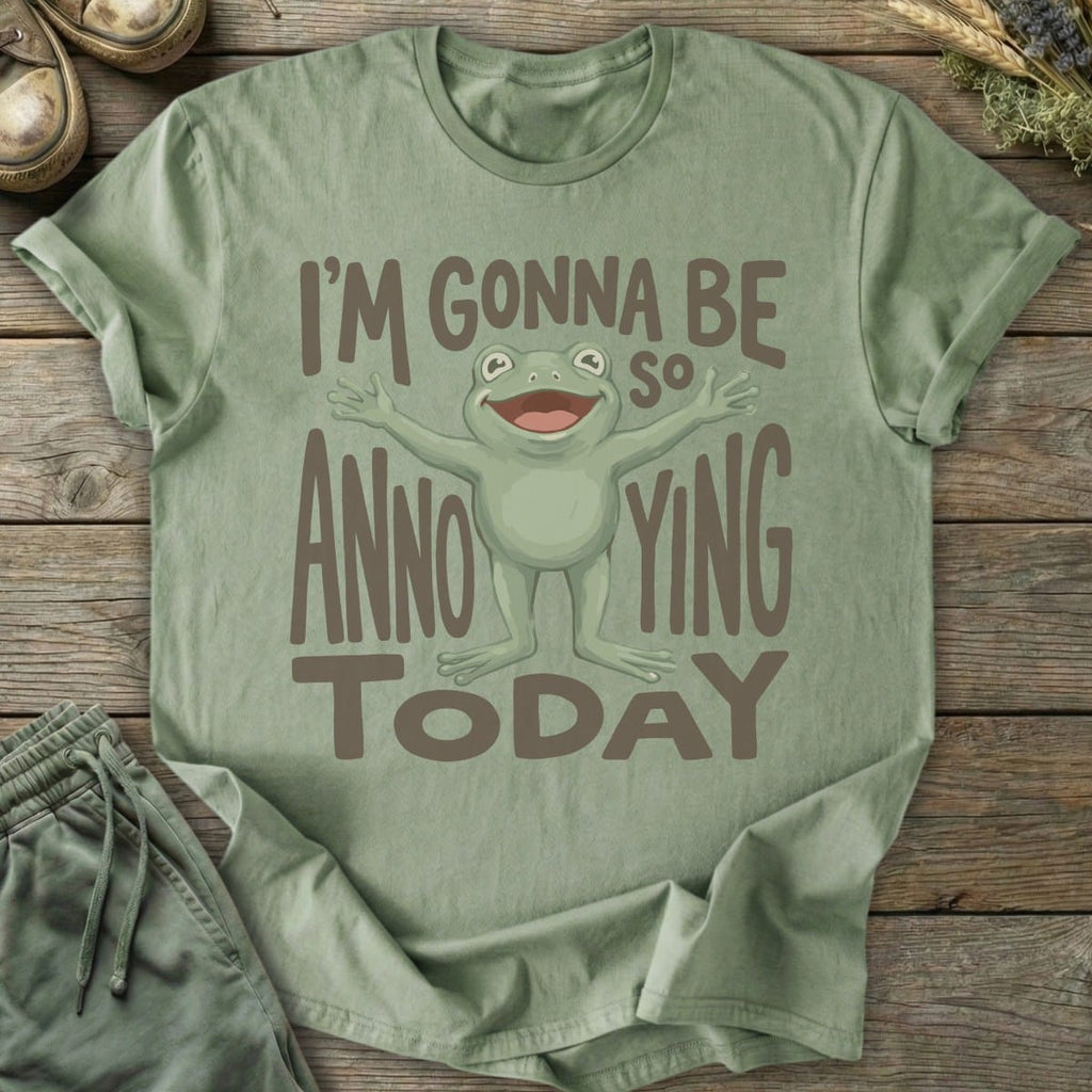 Printify T-Shirt Annoying Frog T-Shirt