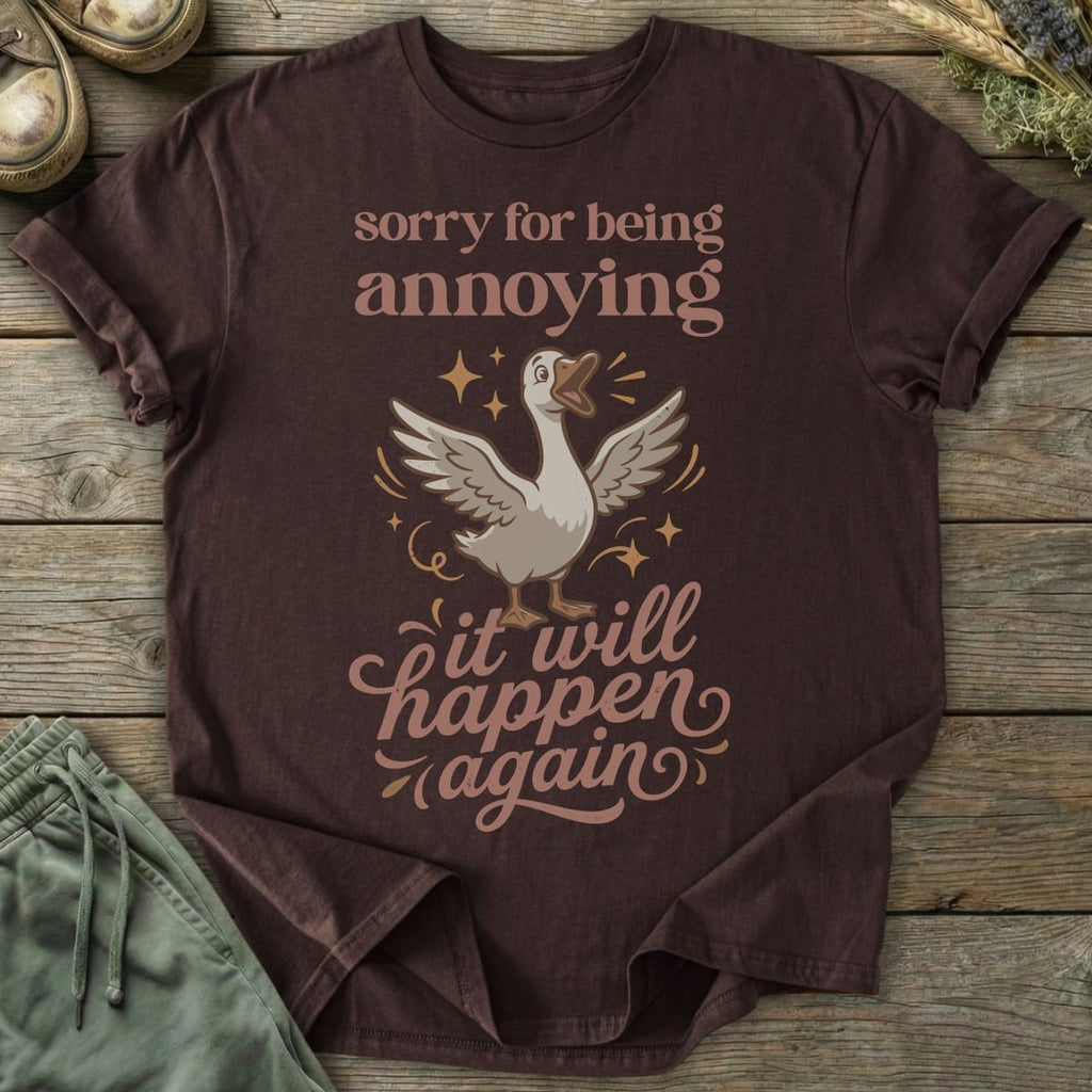 Printify T-Shirt Annoying Goose T-Shirt