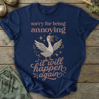 Printify T-Shirt Annoying Goose T-Shirt