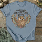 Printify T-Shirt Annoying Owl T-Shirt