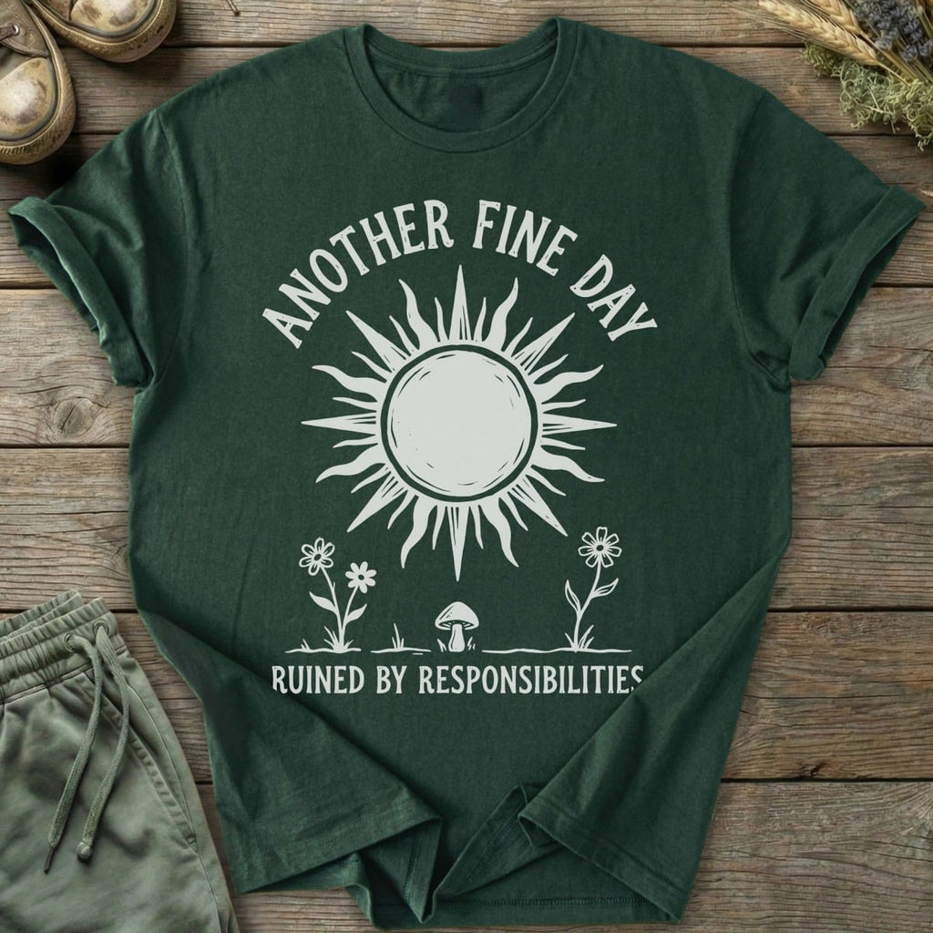Printify T-Shirt Another Fine Day T-Shirt