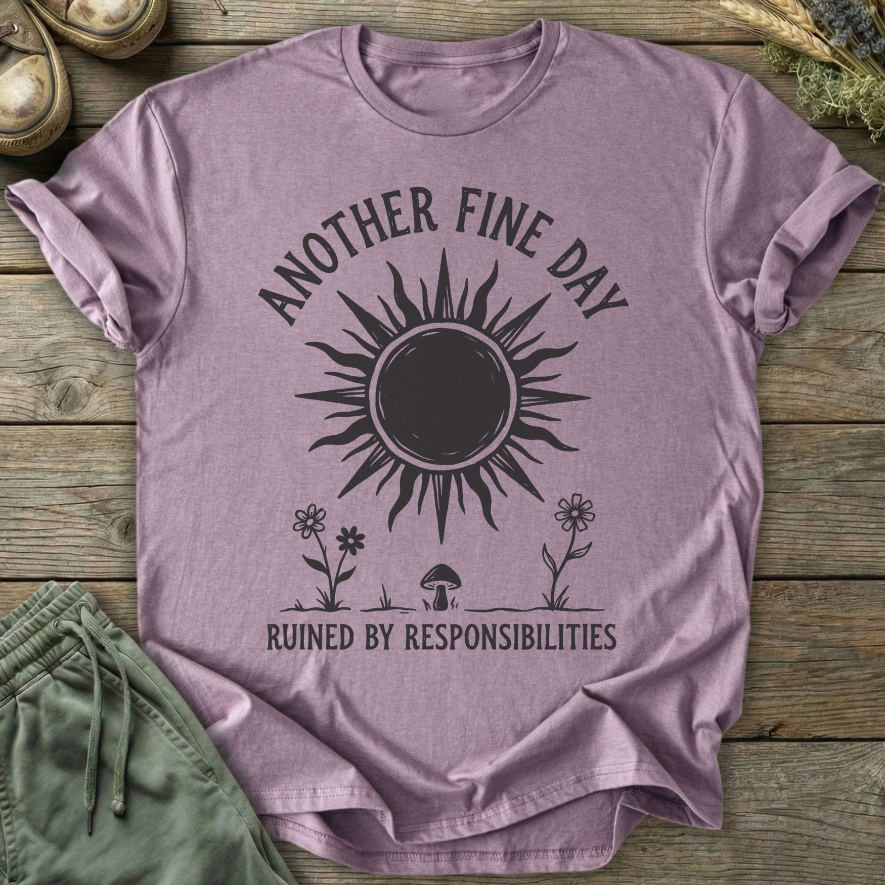 Printify T-Shirt Another Fine Day T-Shirt