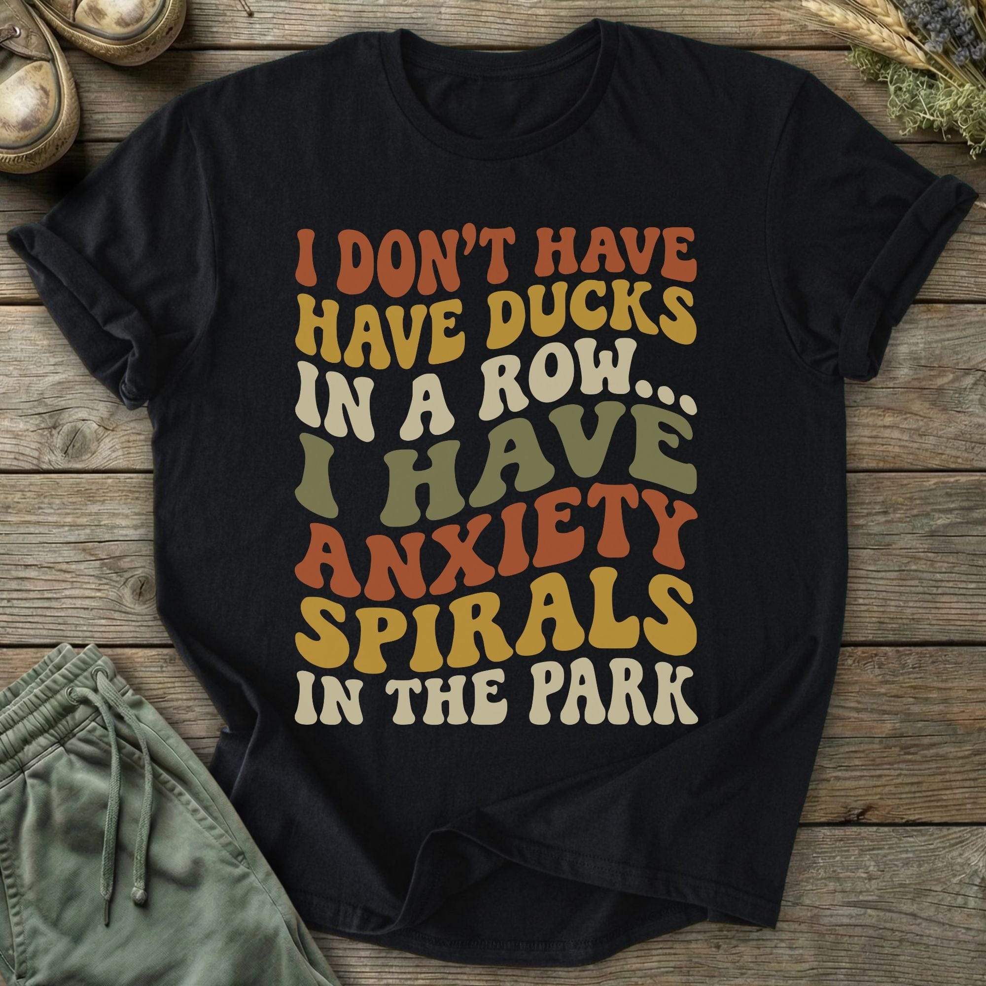 Printify T-Shirt Anxiety Spirals T-Shirt