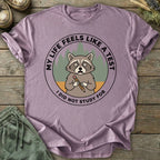 Printify T-Shirt Anxious Raccoon T-Shirt