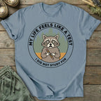 Printify T-Shirt Anxious Raccoon T-Shirt