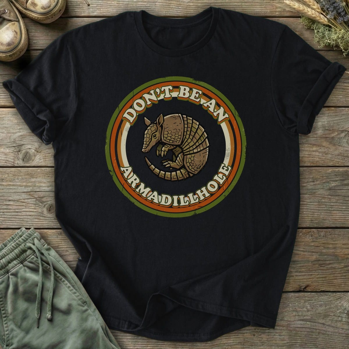 Printify T-Shirt Armadillhole T-Shirt