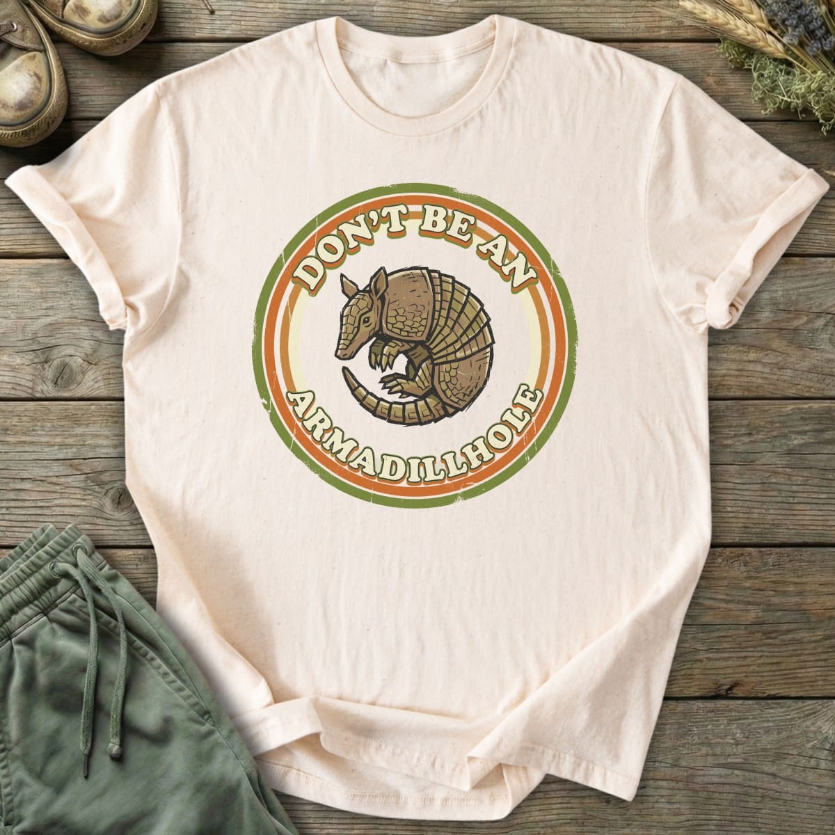 Printify T-Shirt Armadillhole T-Shirt