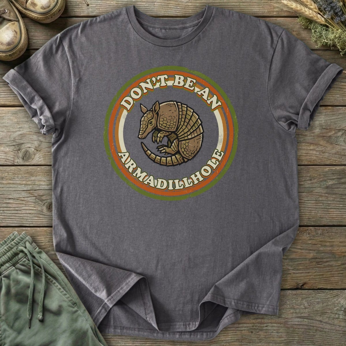 Printify T-Shirt Armadillhole T-Shirt