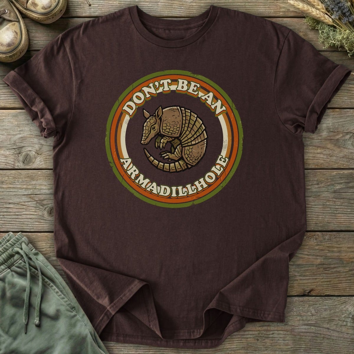 Printify T-Shirt Armadillhole T-Shirt