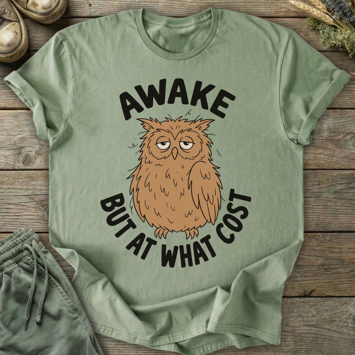 Printify T-Shirt At What Cost T-Shirt
