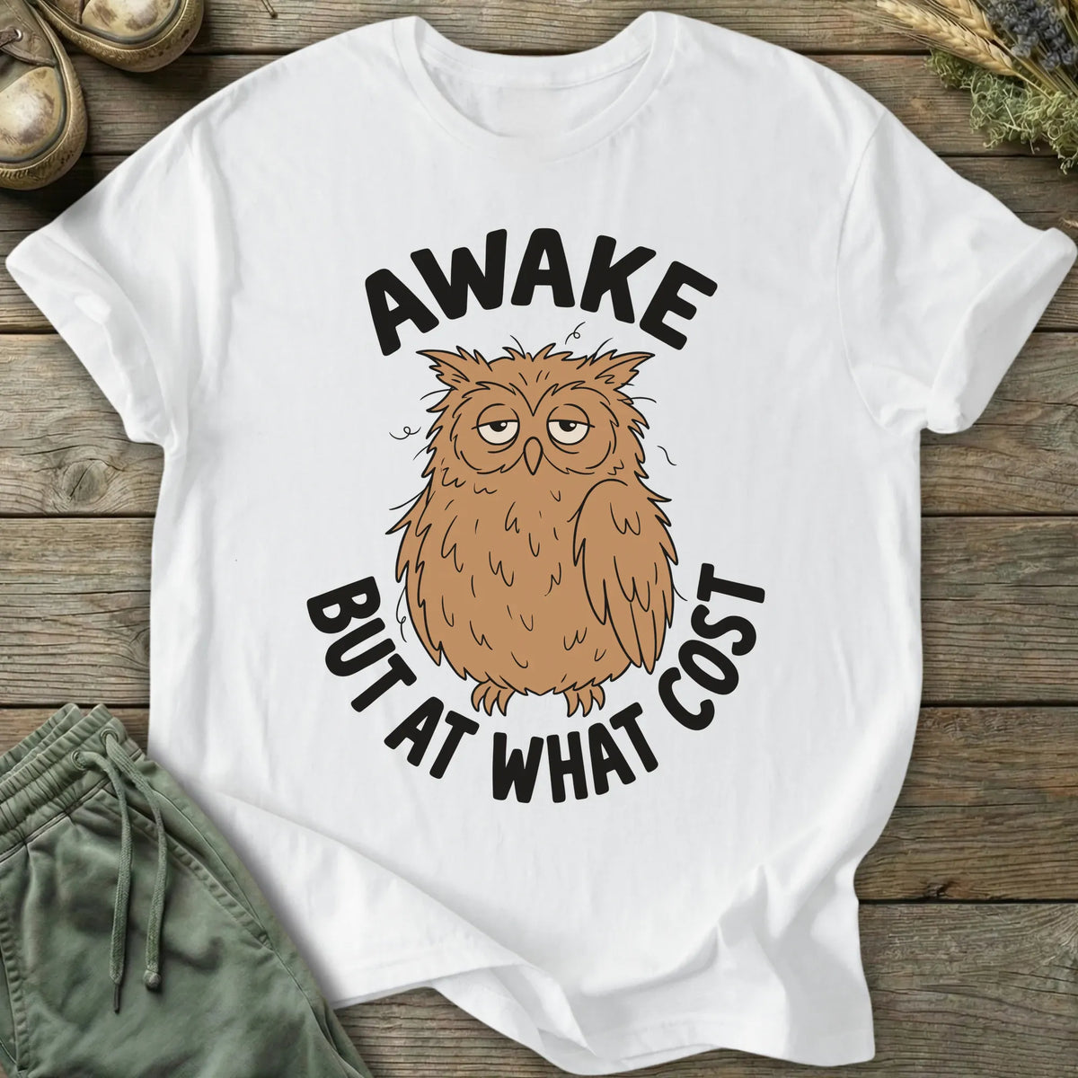 Printify T-Shirt At What Cost T-Shirt