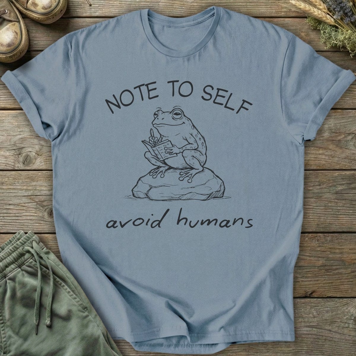 Printify T-Shirt Avoid Humans T-Shirt