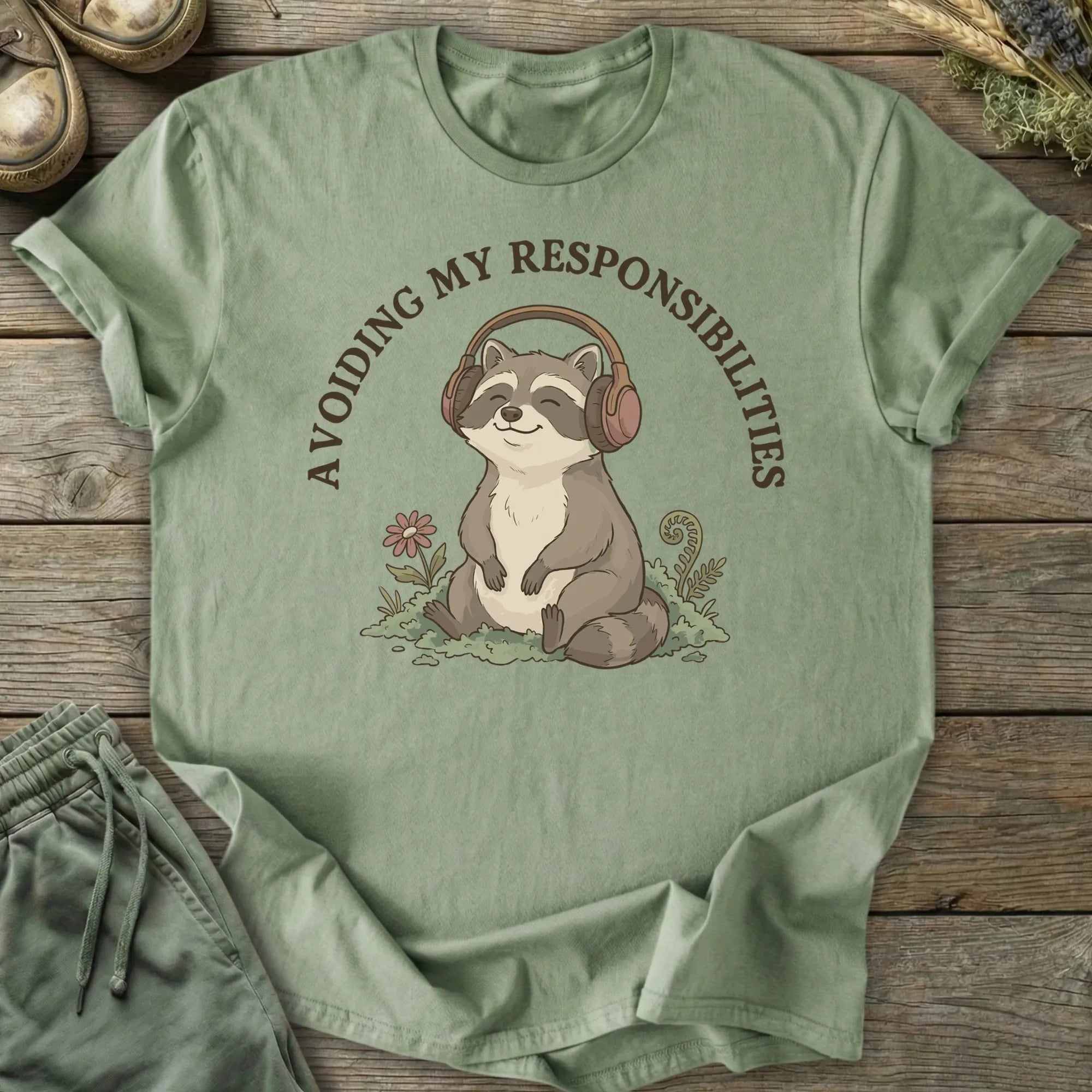 Printify T-Shirt Avoiding Responsibilities T-Shirt