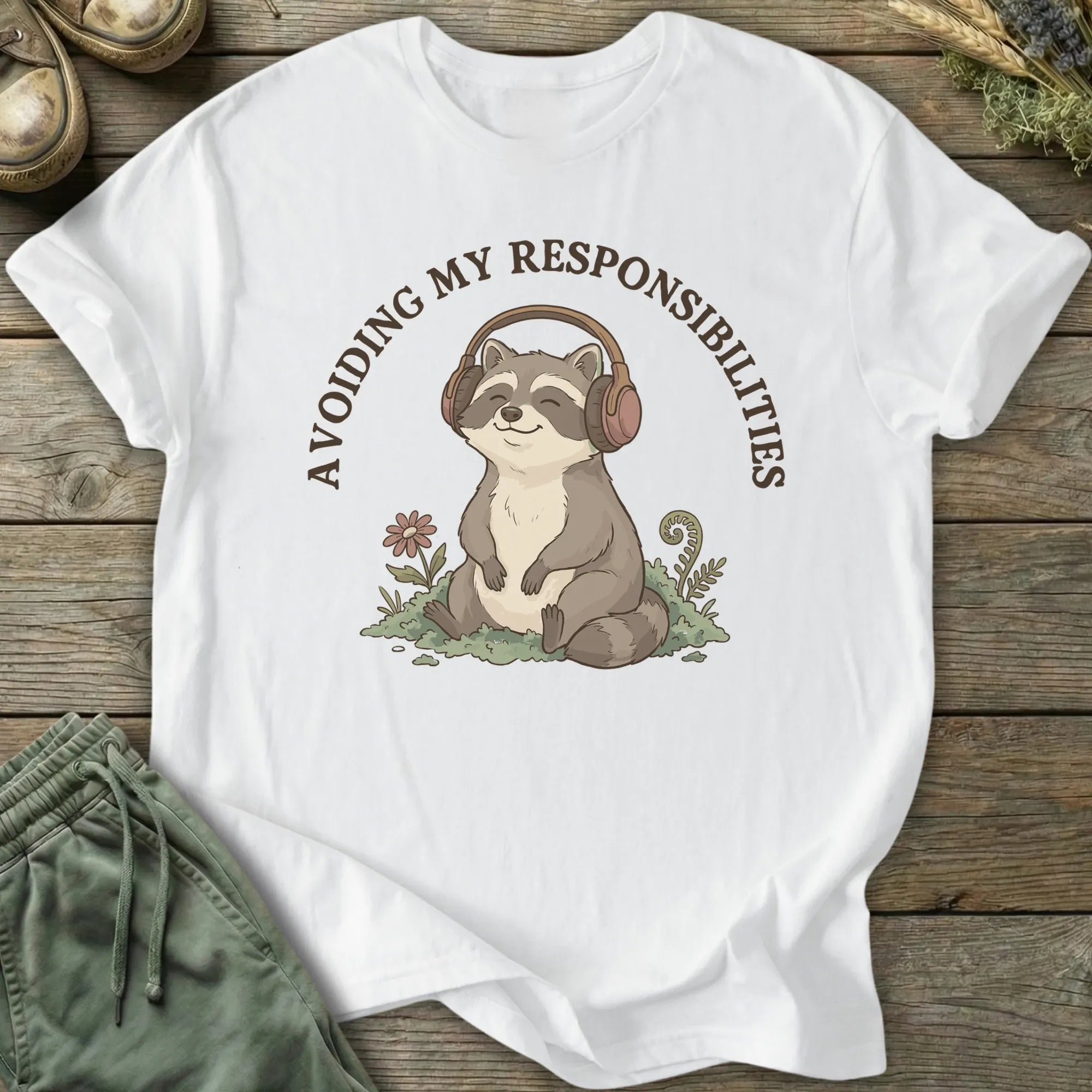 Printify T-Shirt Avoiding Responsibilities T-Shirt