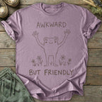 Printify T-Shirt Awkward But Friendly T-Shirt