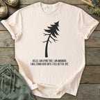 Printify T-Shirt Awkward Pine Tree T-Shirt